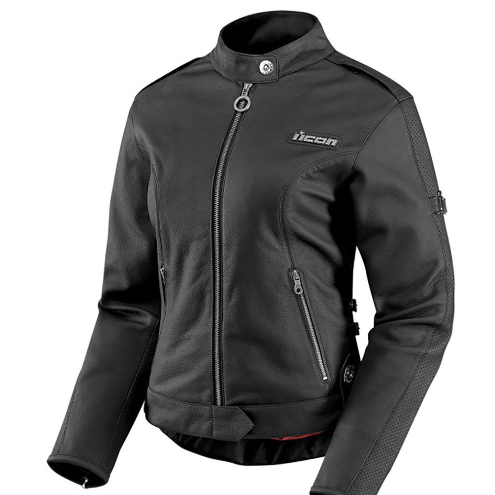 Icon Hella Leather Motorcycle Jacket